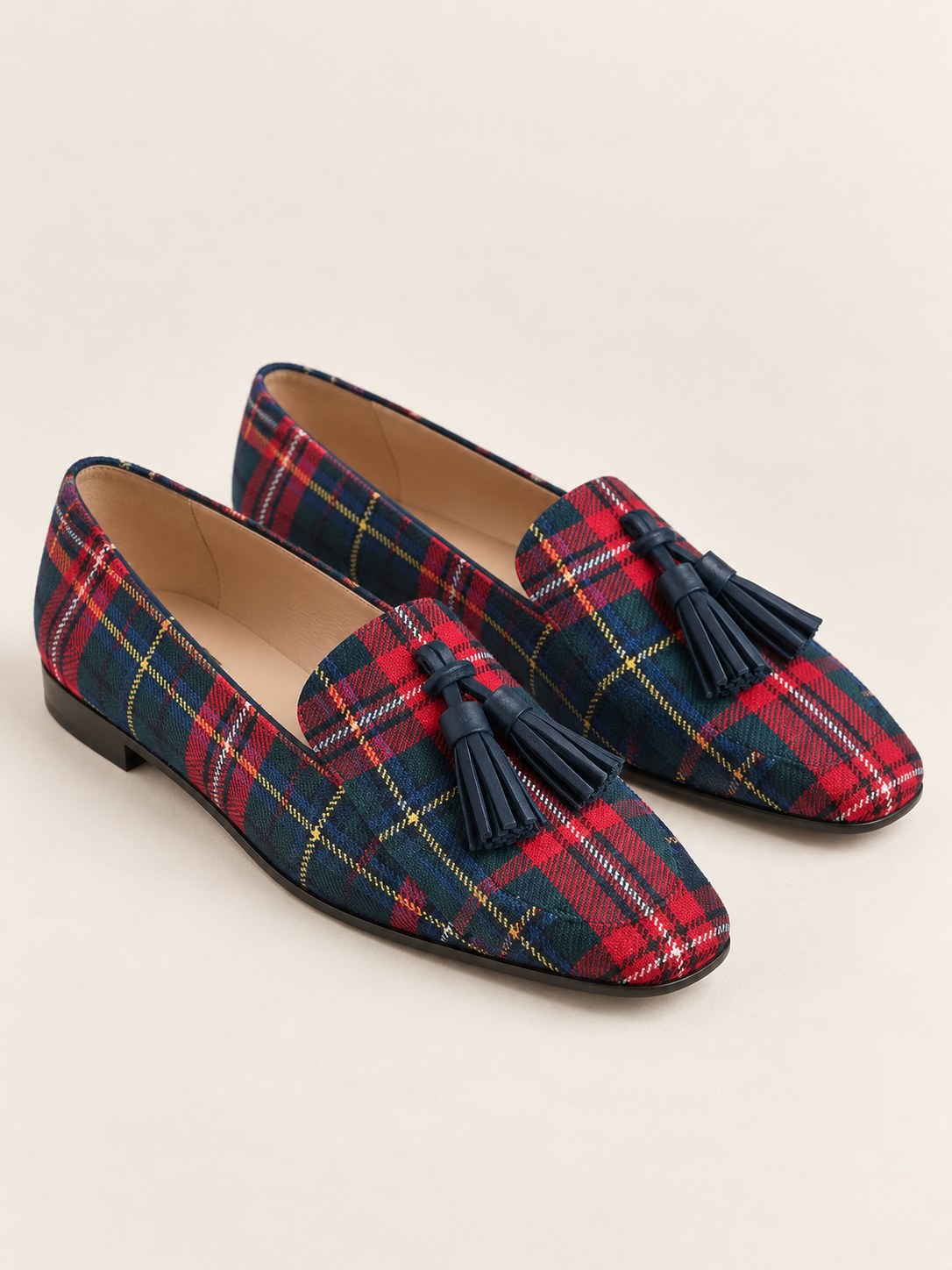 Addison | Scottish Fringes Chic Loafer