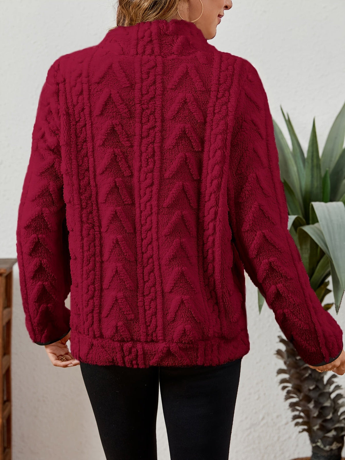 Delilah | Cozy Half-Zip Pullover Image