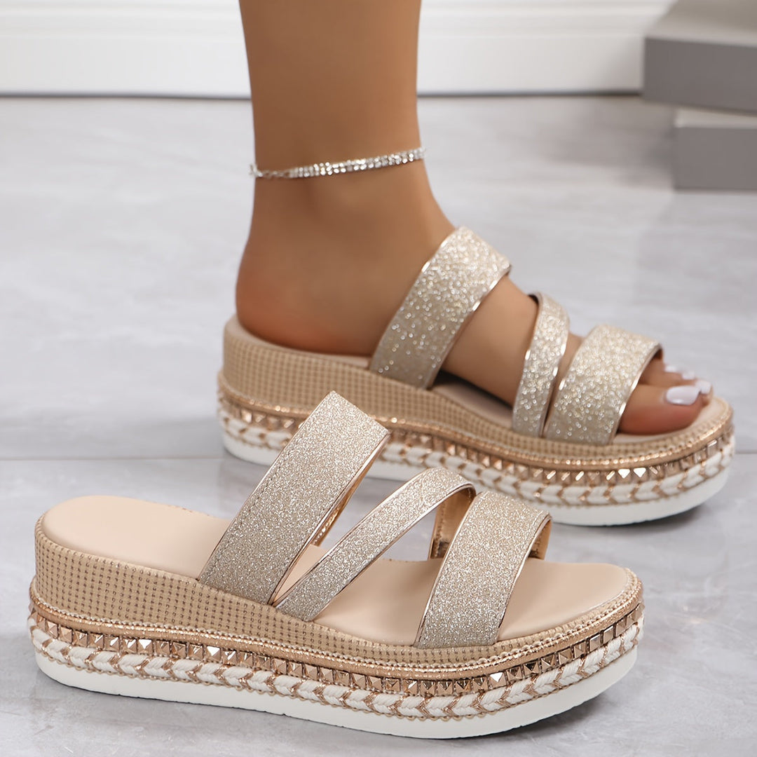 Layla | Premium Comfortable Wedge Sandal Image