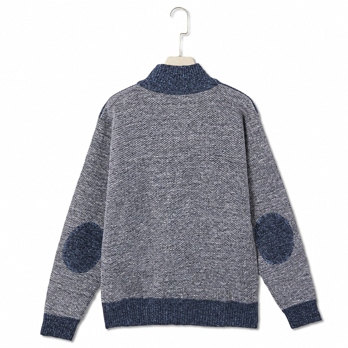 Declan | Textured Zip-Up Cardigan