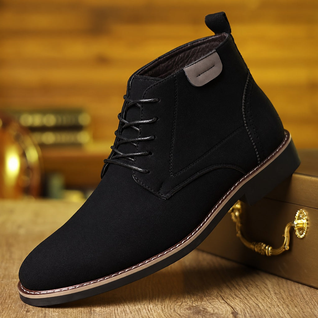 Alden | Refined Lace-Up Ankle Boots