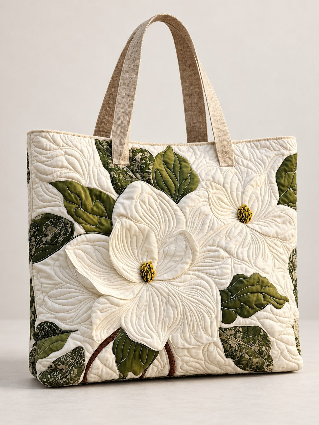 Amy | Elegant Floral Tote Bag