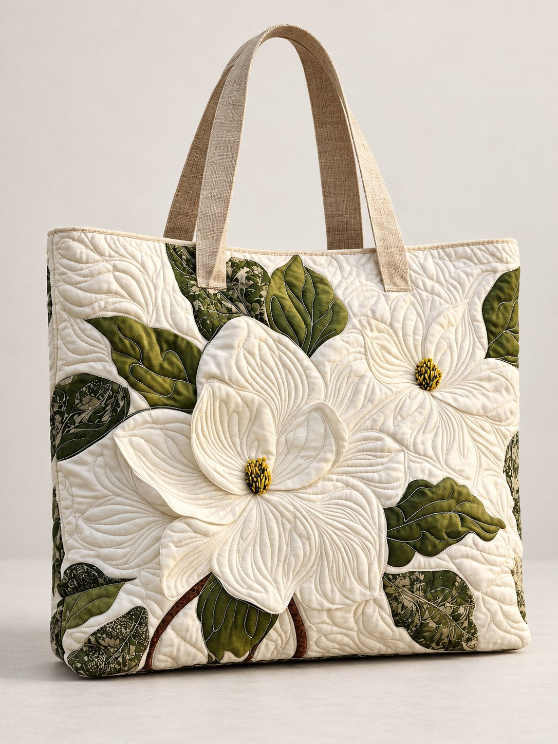 Amy | Elegant Floral Tote Bag