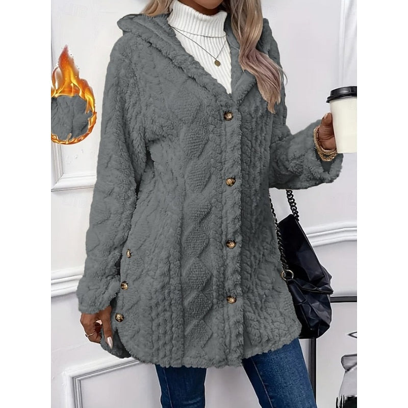 Joanna | Cozy Hooded Jacket Image