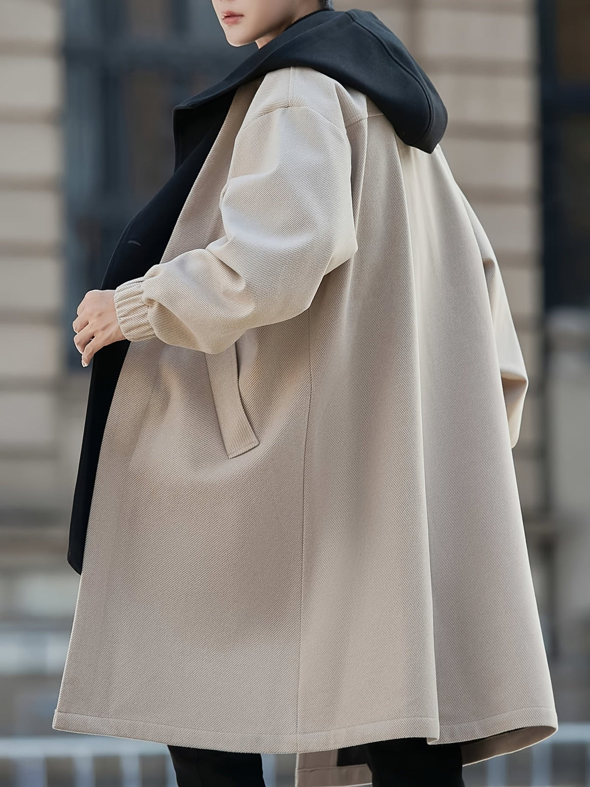 Harrison | Refined Hooded Longline Coat Image