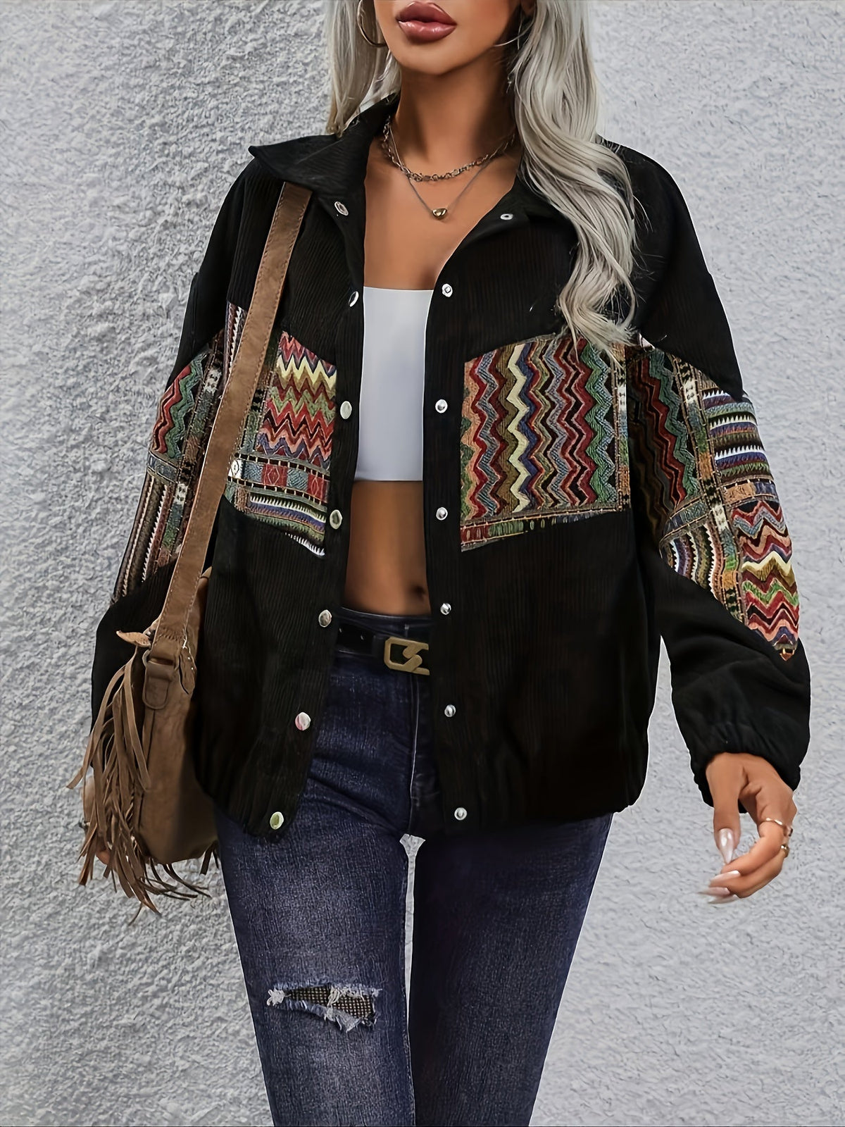 Vivienne | Patchwork Statement Jacket Image