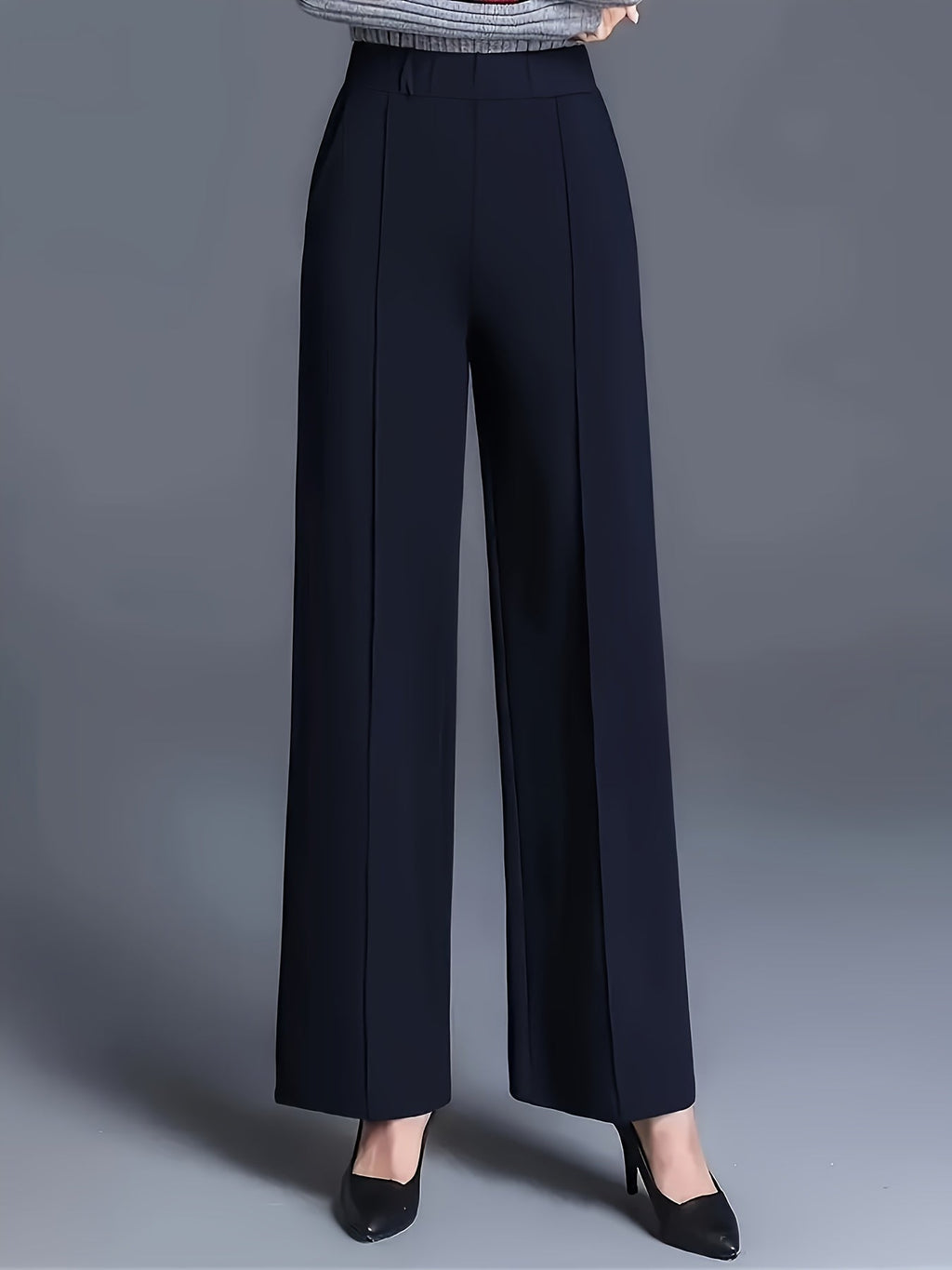 Claudia | High-Waisted Wide-Leg Pants