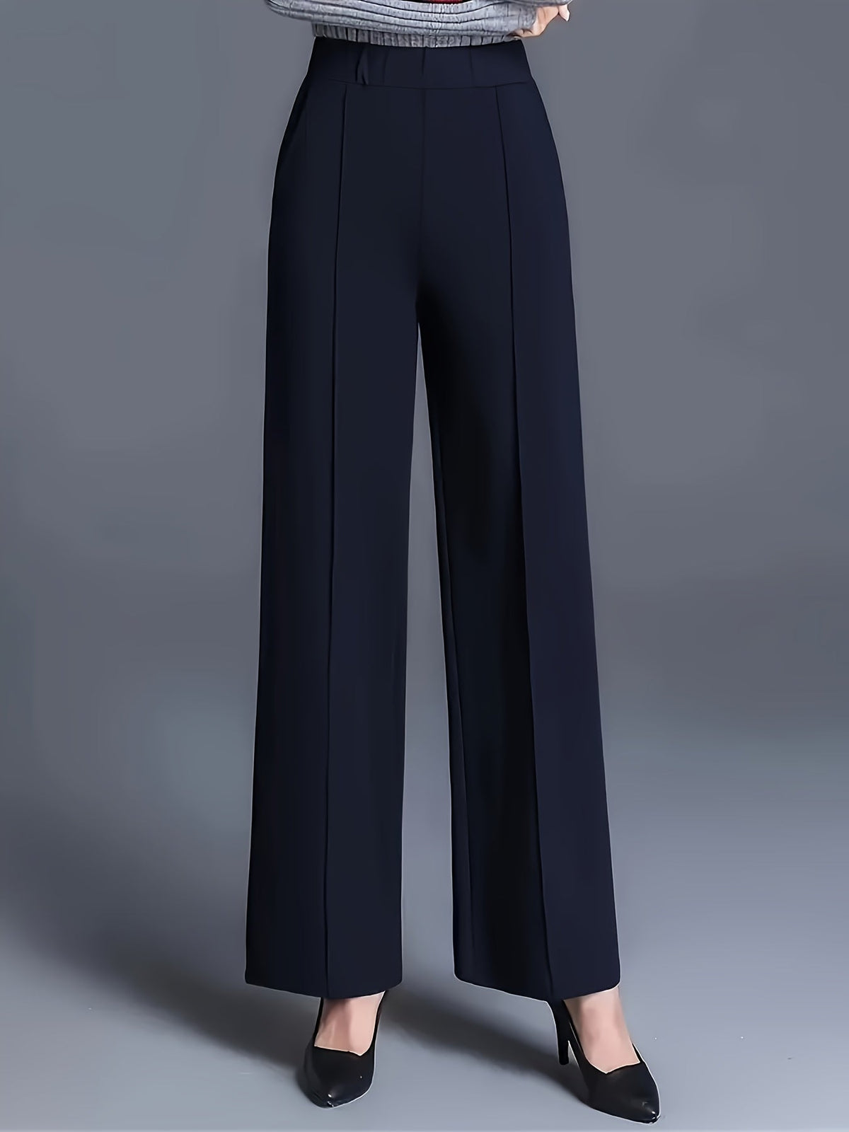 Claudia | High-Waisted Wide-Leg Pants