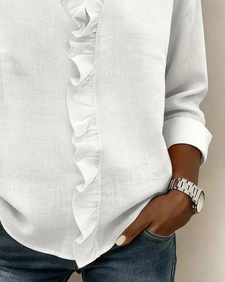 Chloe | Lightweight V-Neck Blouse