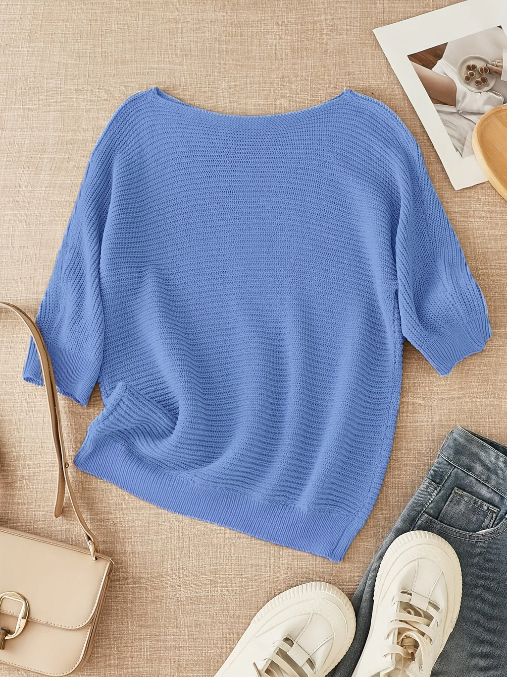 Lena | Relaxed Open-Knit Sweater