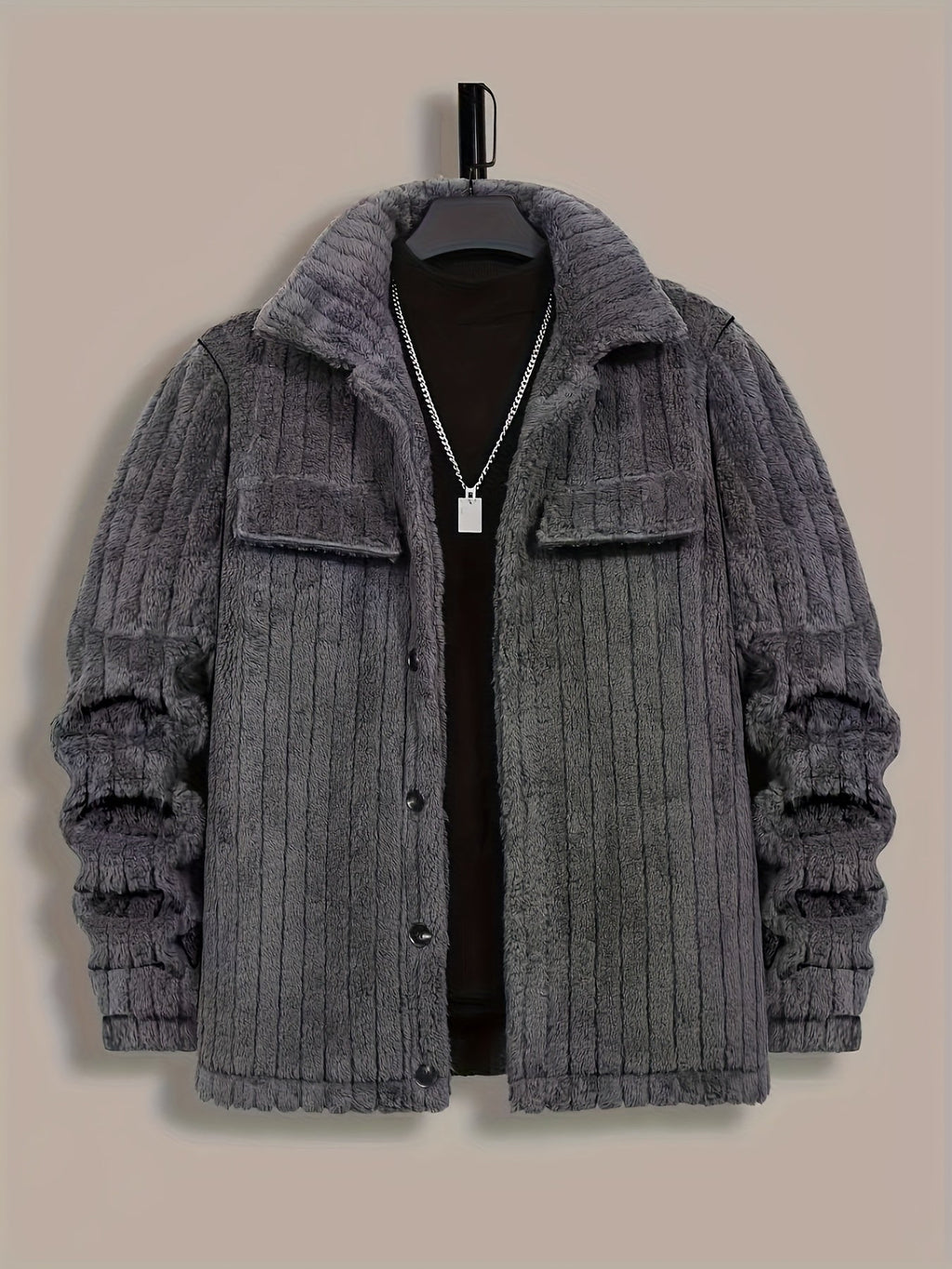 Owen | Textured Button-Up Jacket