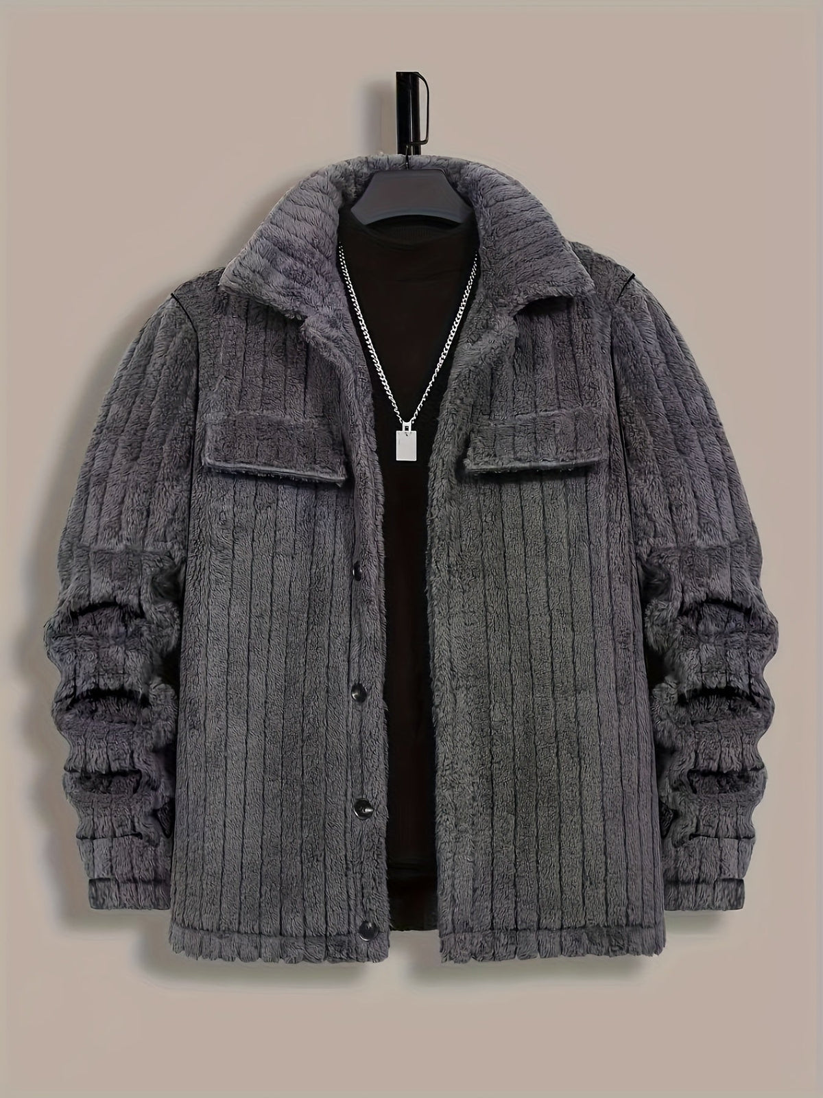 Owen | Textured Button-Up Jacket