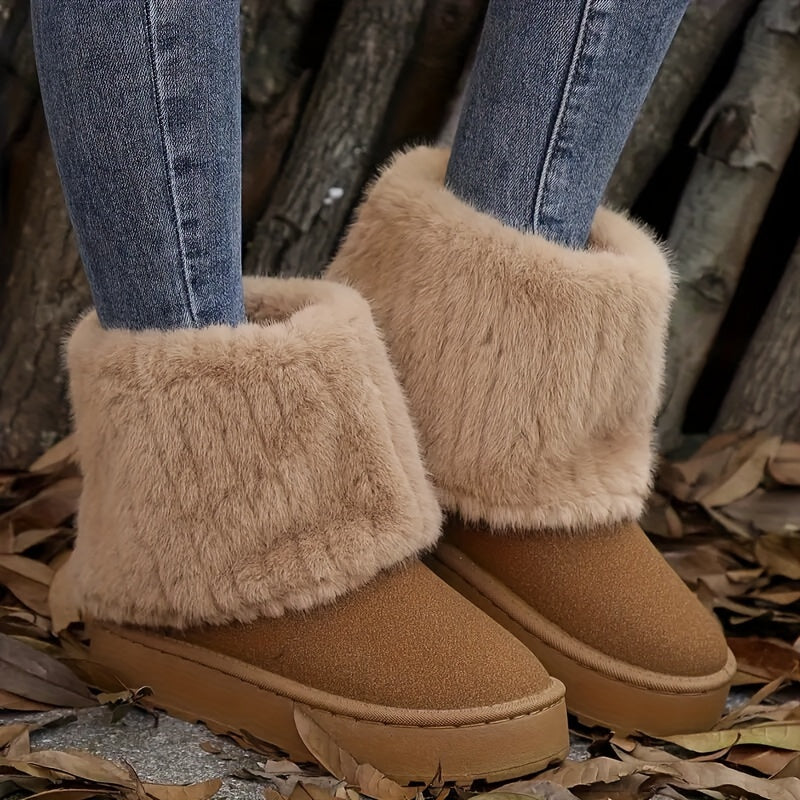 Loretta | Cozy Platform Winter Boots Image