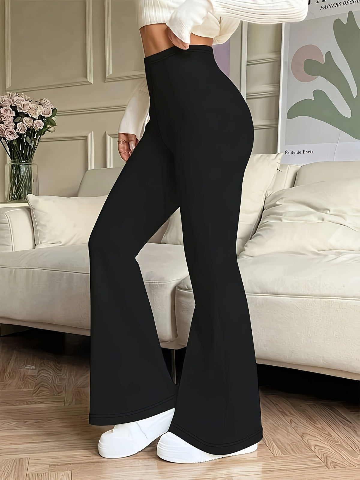 Marlene | High-Waist Flared Trousers Image