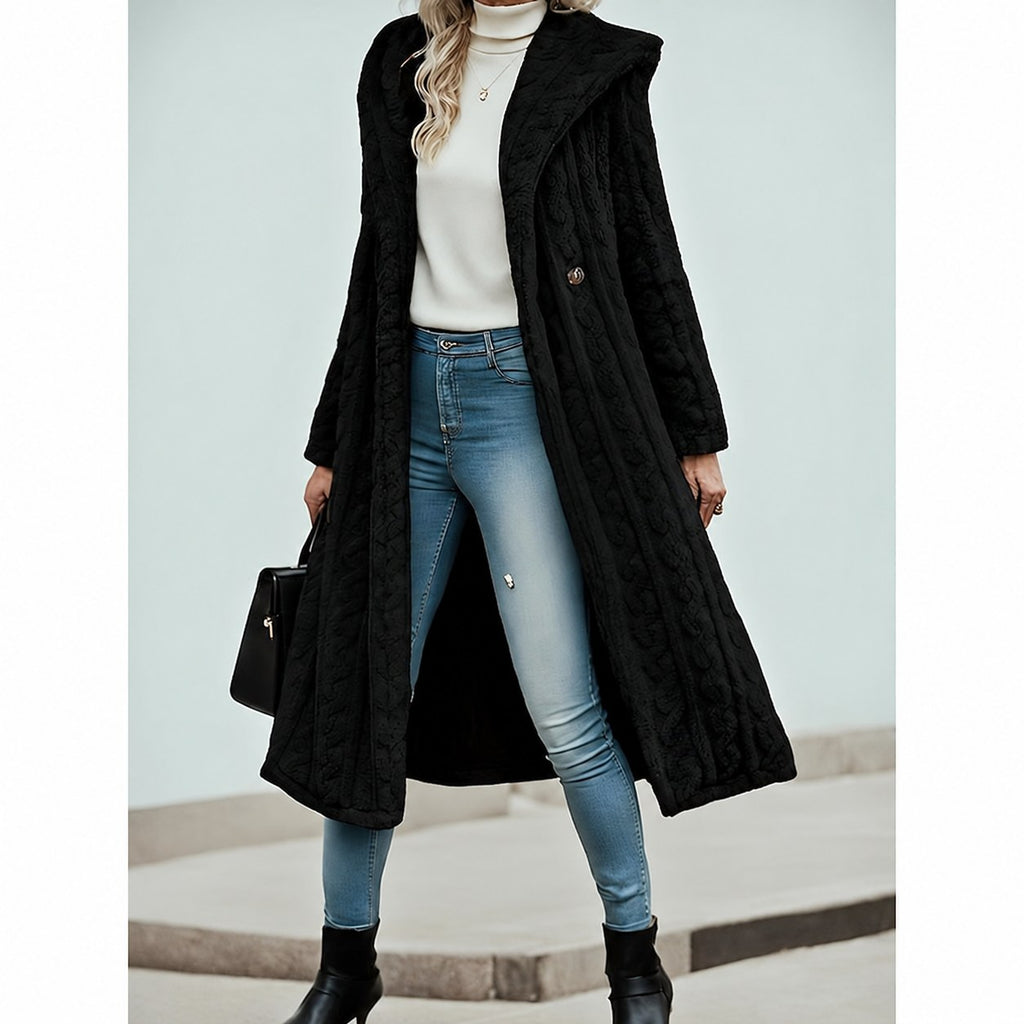 Georgina | Hooded Longline Coat