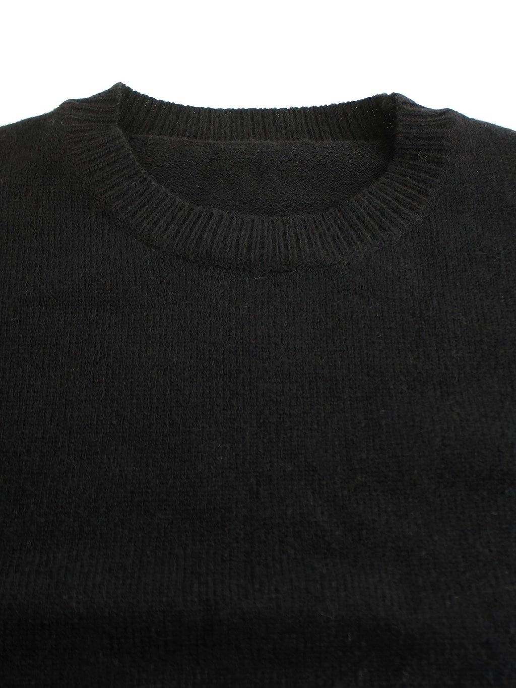 Lydia | Striped-Cuff Ribbed Sweater