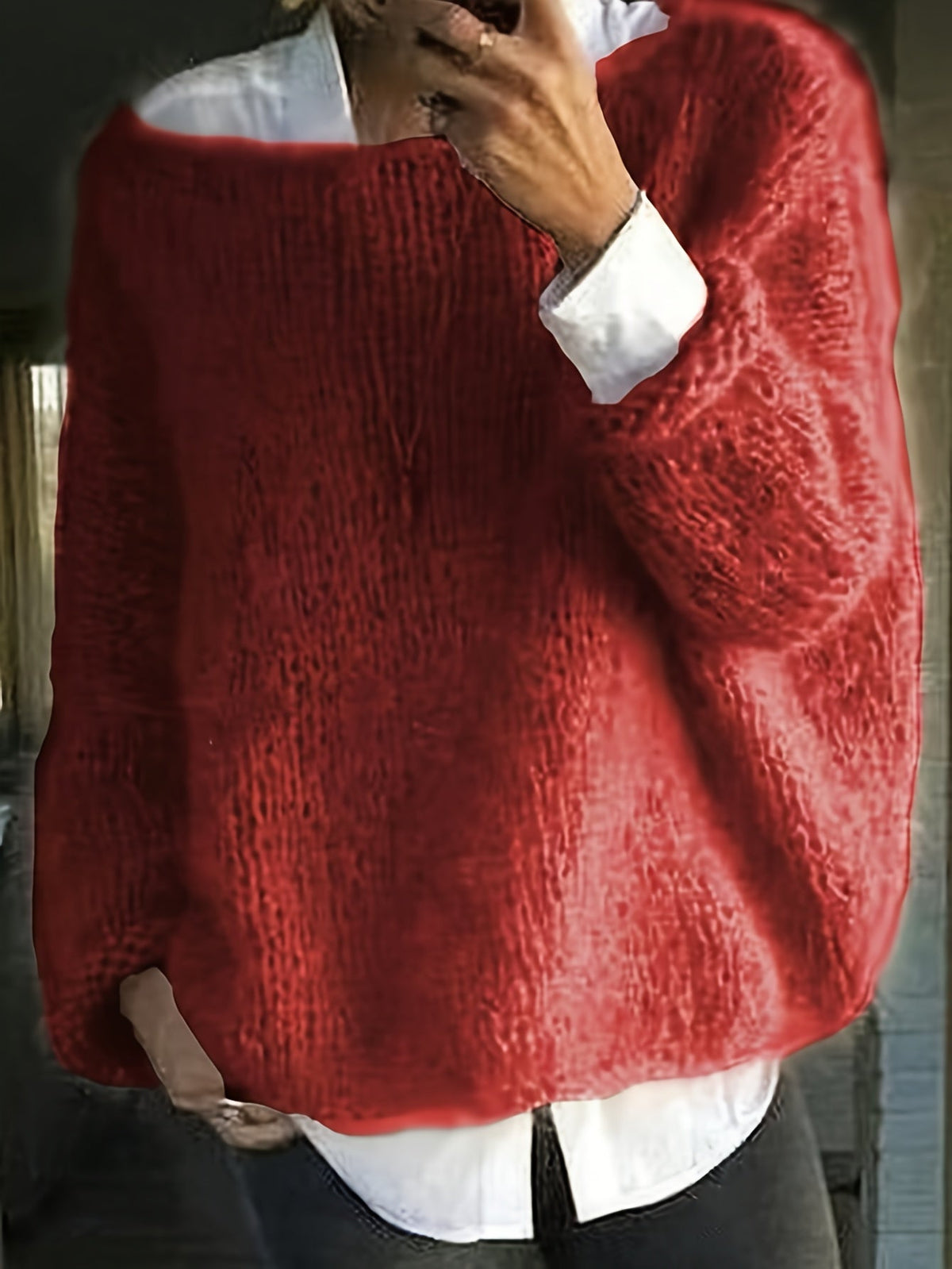 Noreen | Relaxed Crew Neck Sweater Image