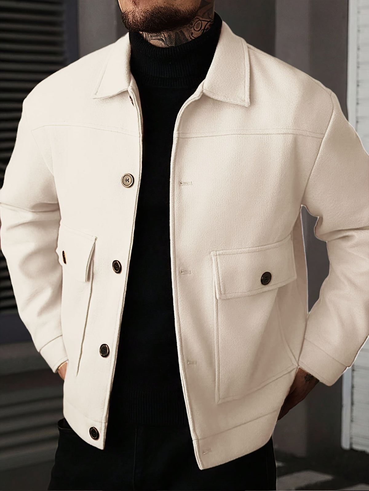 Donovan | Structured Utility Jacket Image
