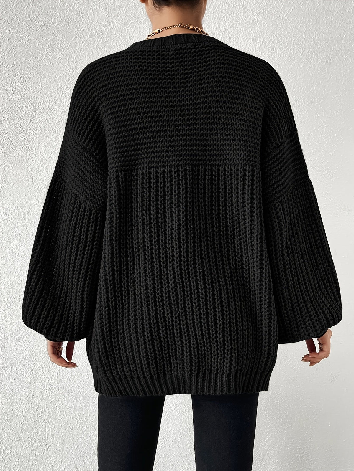 Miranda | Relaxed Chunky-Knit Cardigan Image