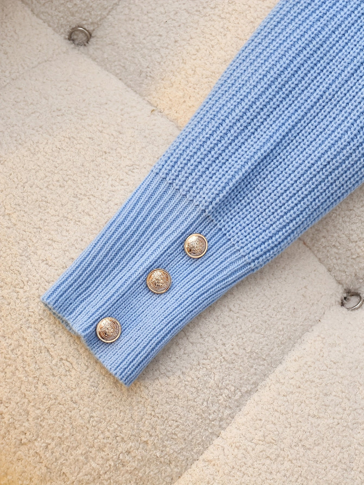 Tamara | Cowl Neck Button-Cuff Sweater Image
