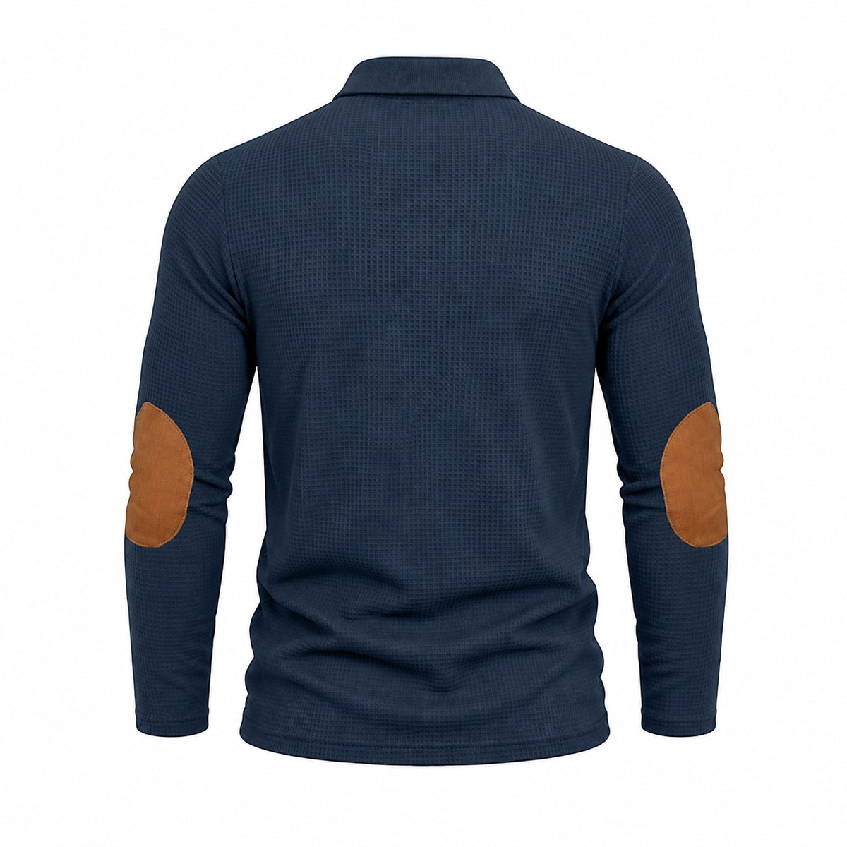 Bennett | Textured Colour Block Polo Shirt Image