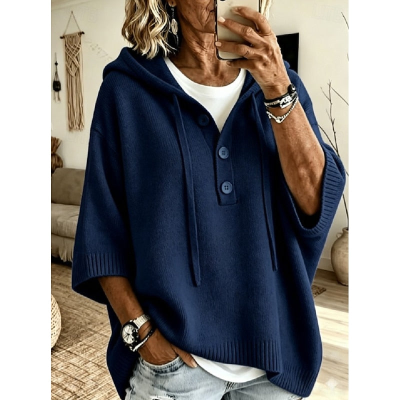 Maeve | Relaxed Hooded Sweater Image