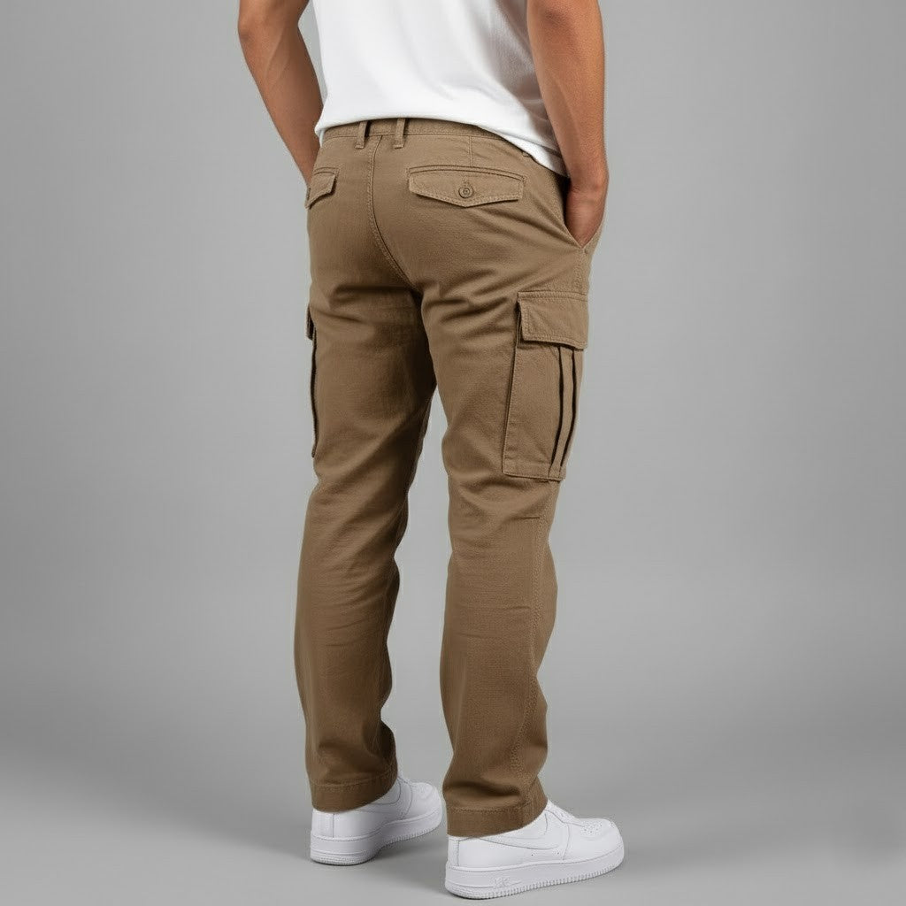 Spencer | Relaxed Fit Cargo Pants with Side Pockets Image