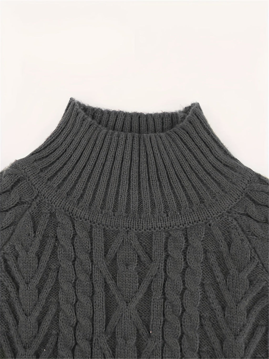 Eloise | Textured Half-Collar Sweater