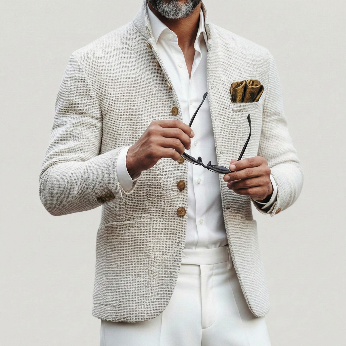 Harold | Refined Single Breasted Cardigan Image