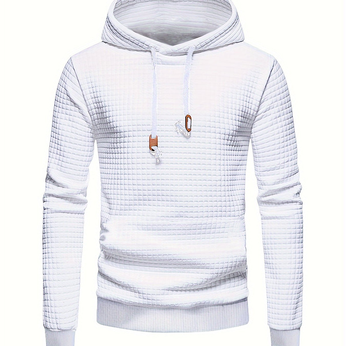 Garrison | Textured Hooded Pullover Hoodie