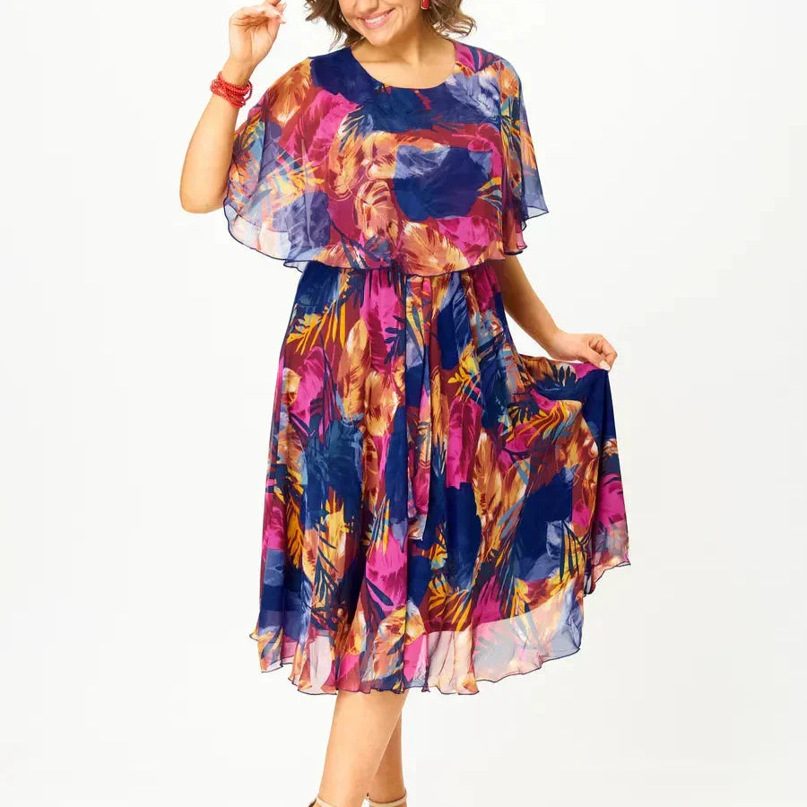 Eileen | Floral Midi Dress