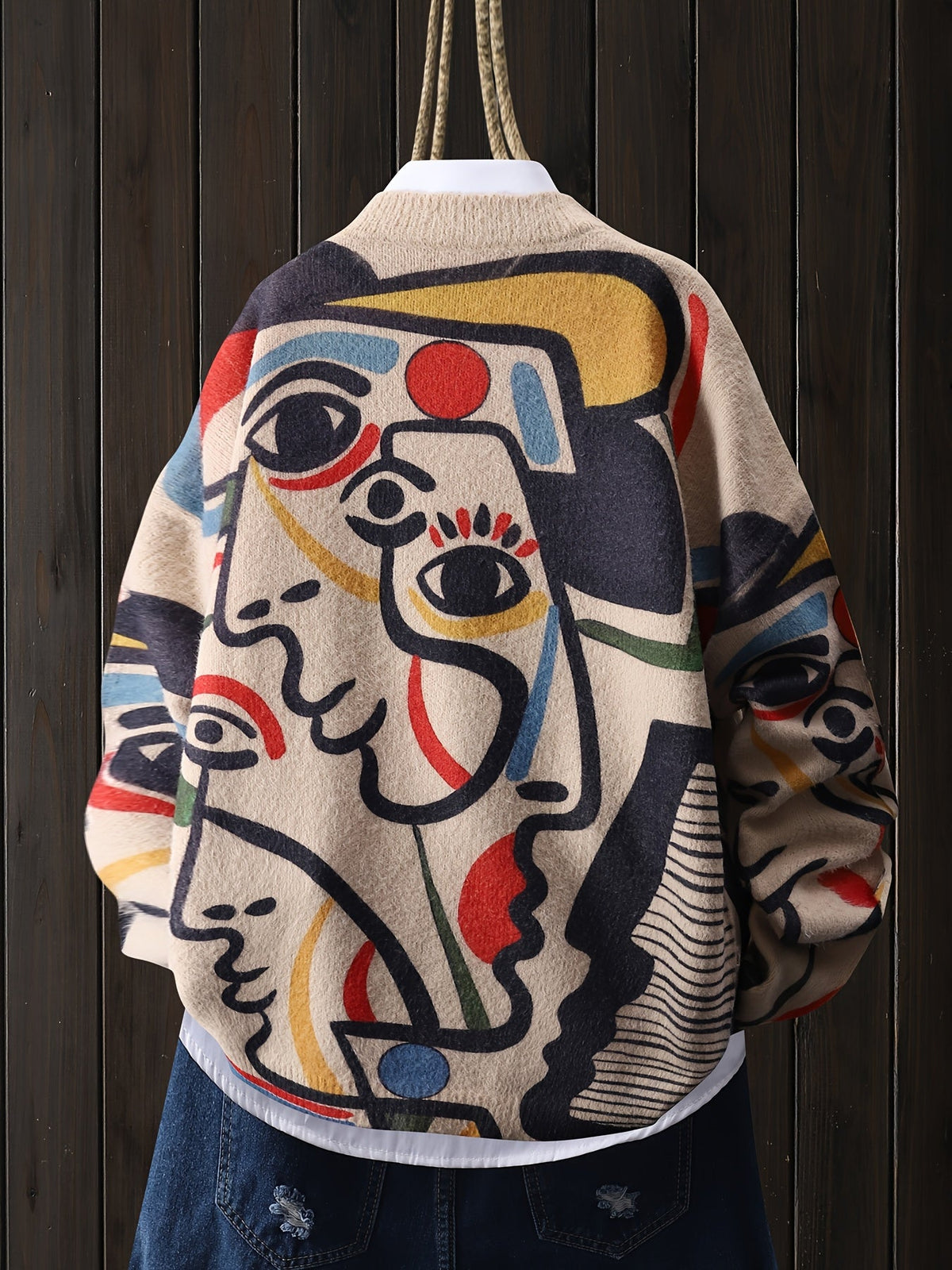 Camryn | Artful Abstract Sweater Image