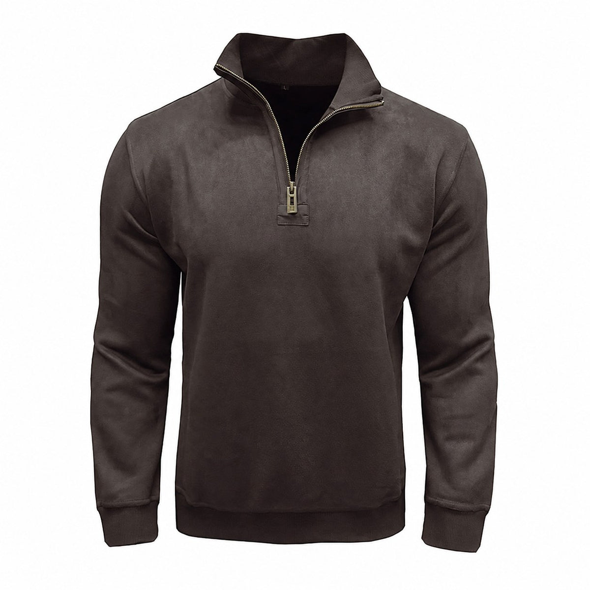 Caleb | Quarter-Zip Stand-Collar Sweatshirt