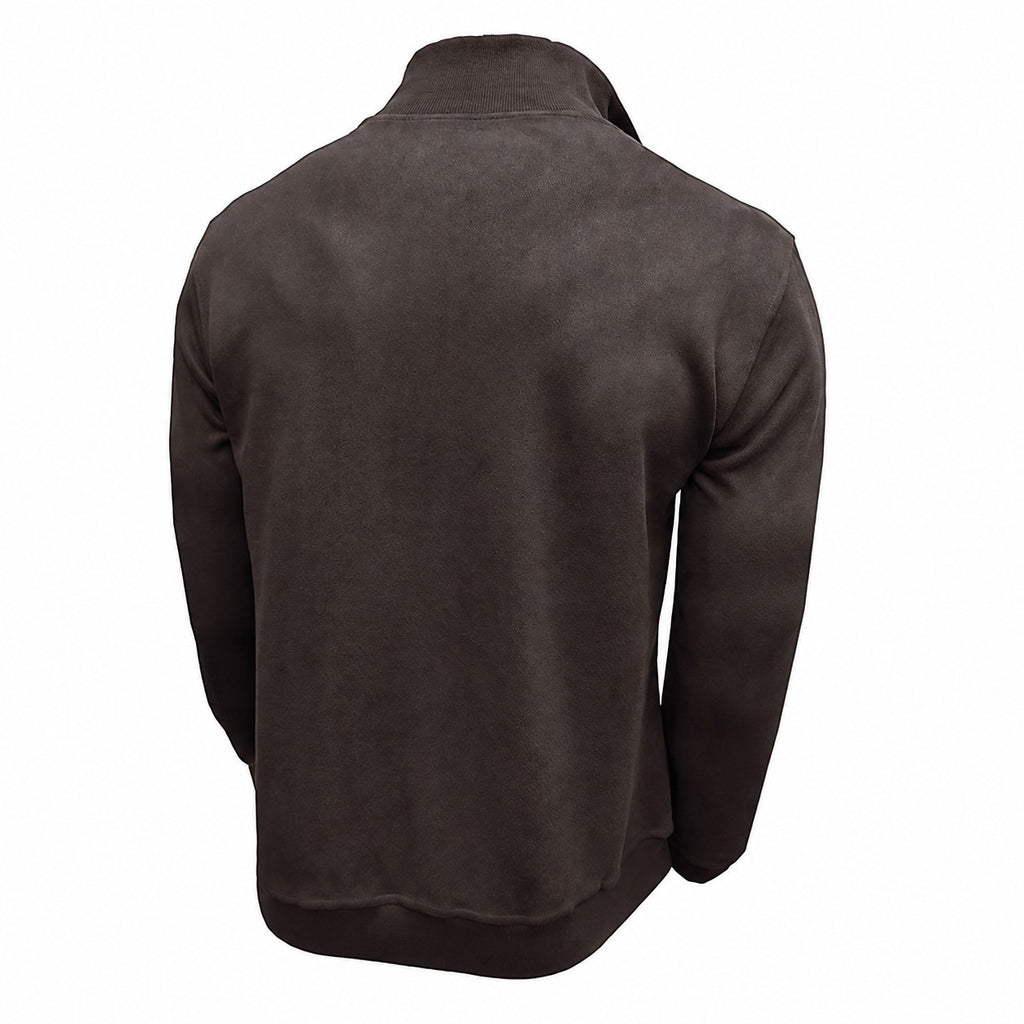 Caleb | Quarter-Zip Stand-Collar Sweatshirt