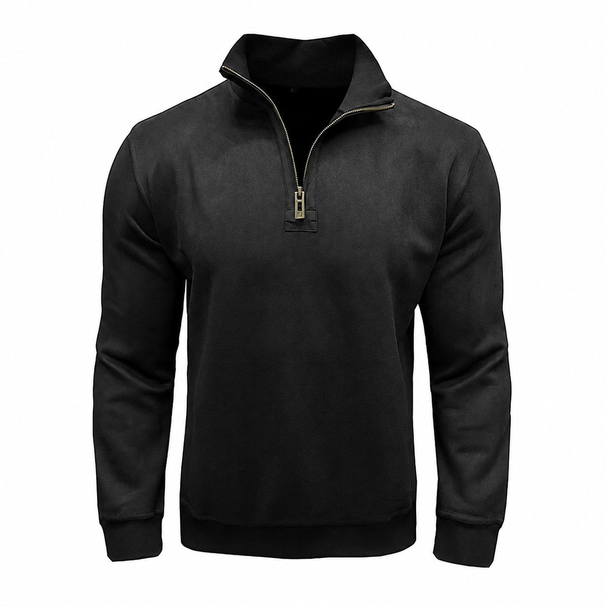 Caleb | Quarter-Zip Stand-Collar Sweatshirt