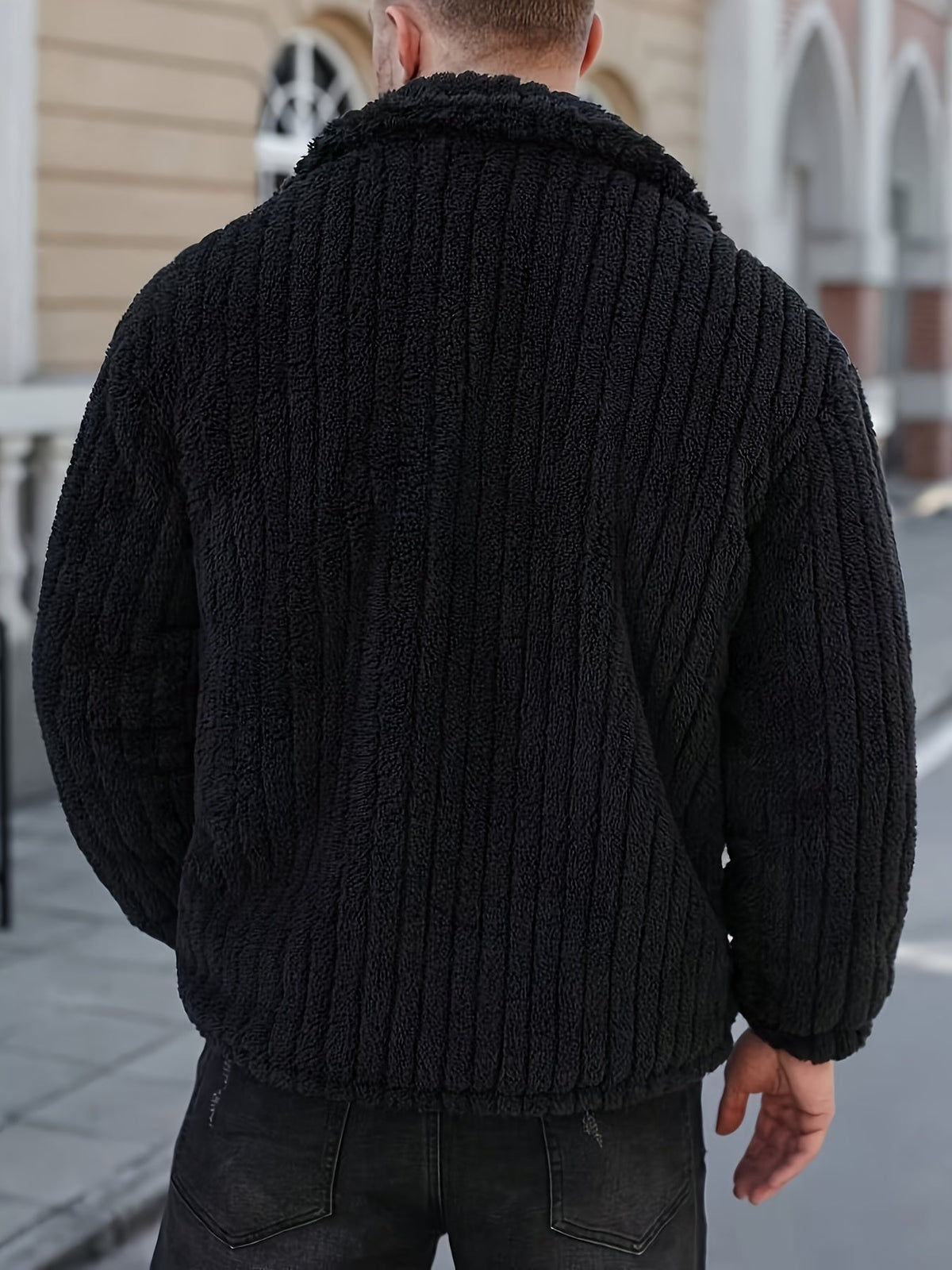 Owen | Textured Button-Up Jacket Image