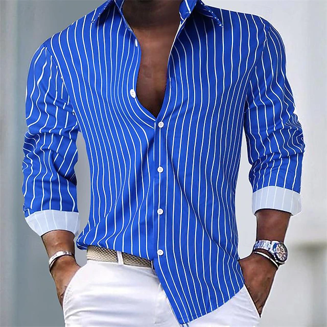 Calvin | Refined Striped Shirt Image