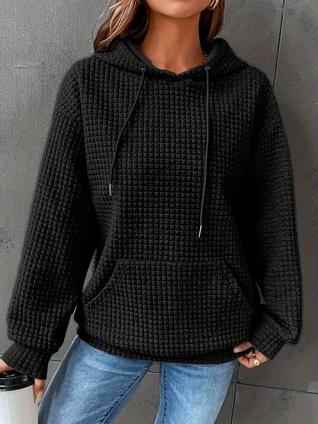 Serena | Cozy Textured Hoodie