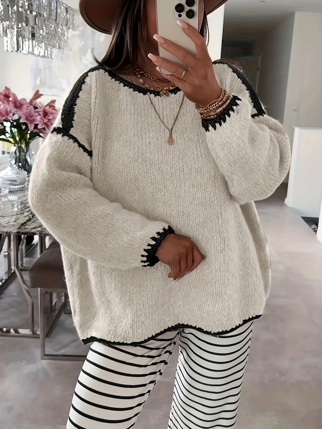 Willa | Relaxed Boat Neck Sweater