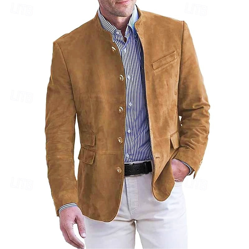 Vincent | Soft Stand-Collar Jacket Image