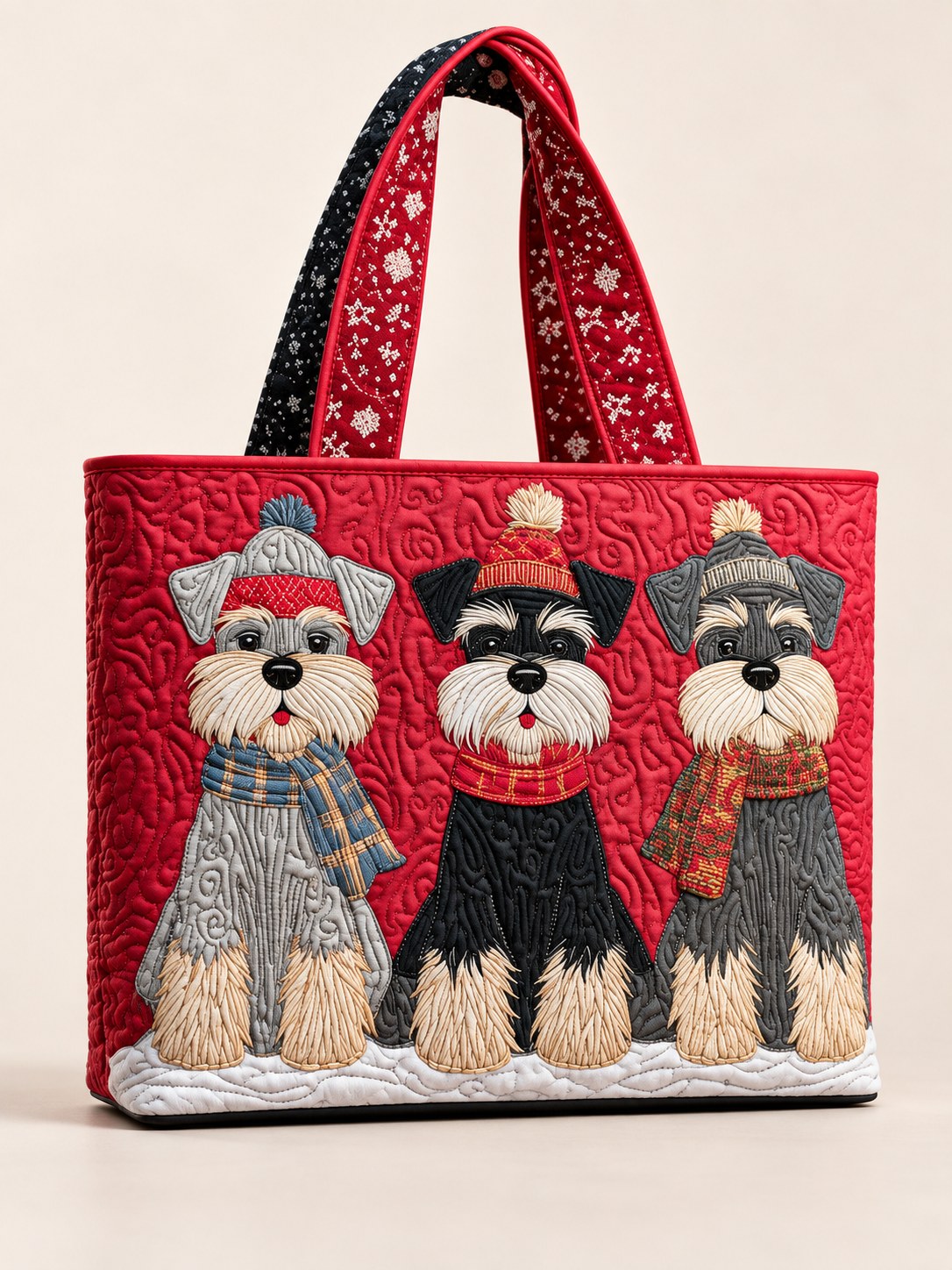 Courtney | Elegant Dog Art Tote Bag Image