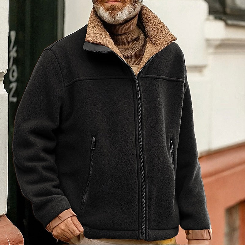 Clifford | Sherpa-Collar Full-Zip Jacket Image