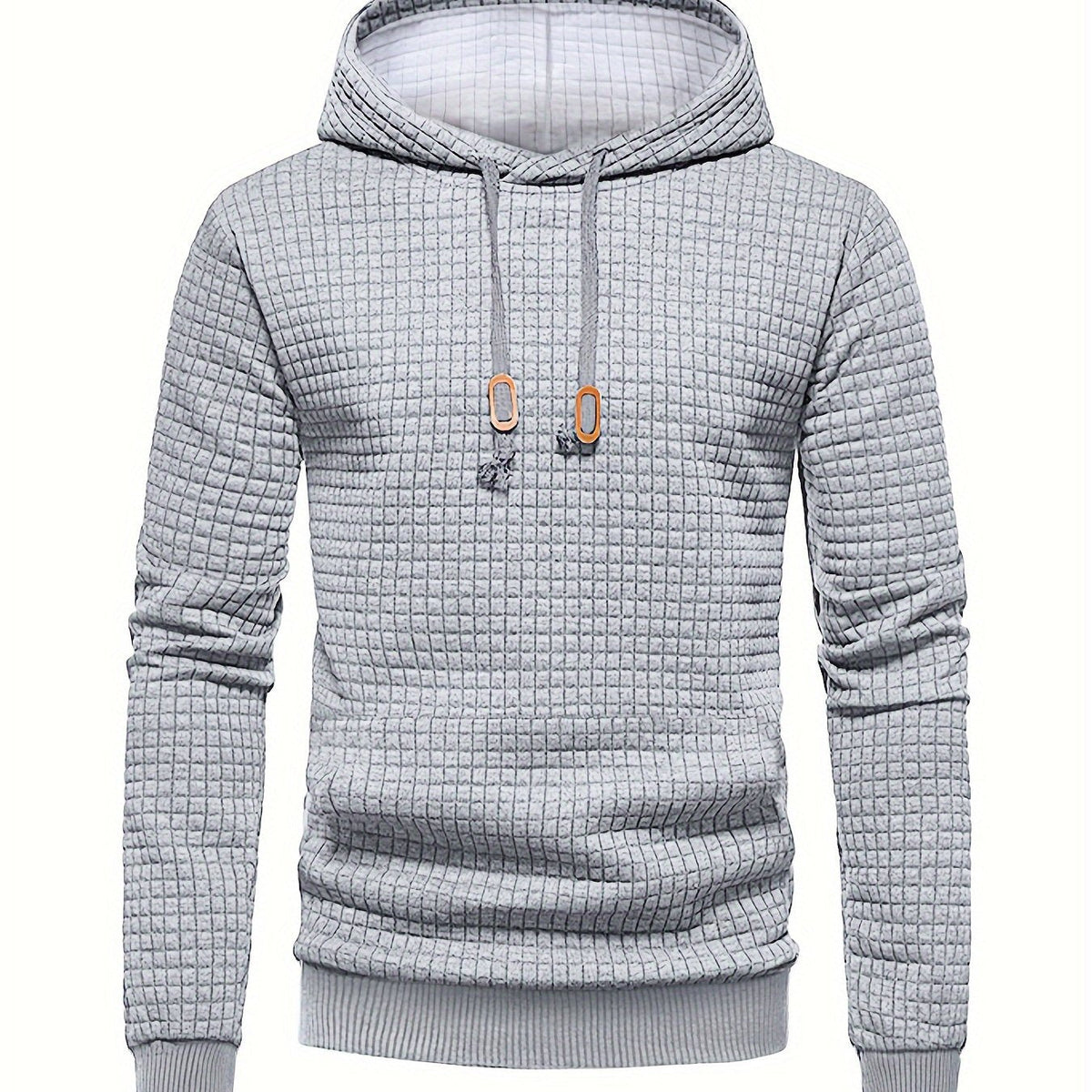 Garrison | Textured Hooded Pullover Hoodie
