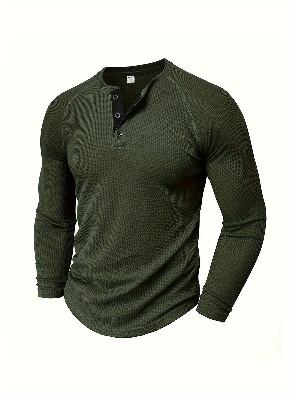 Graham | Classic Button Henley Shirt Image