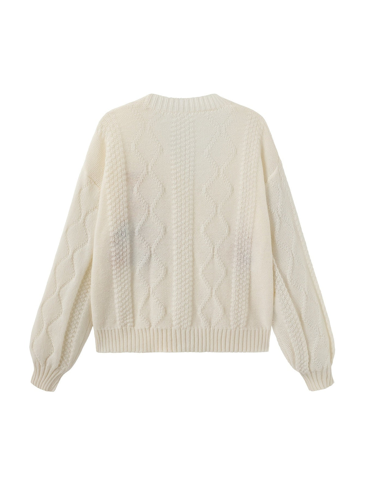 Flora | Floral Embroidered Button Cardigan Image