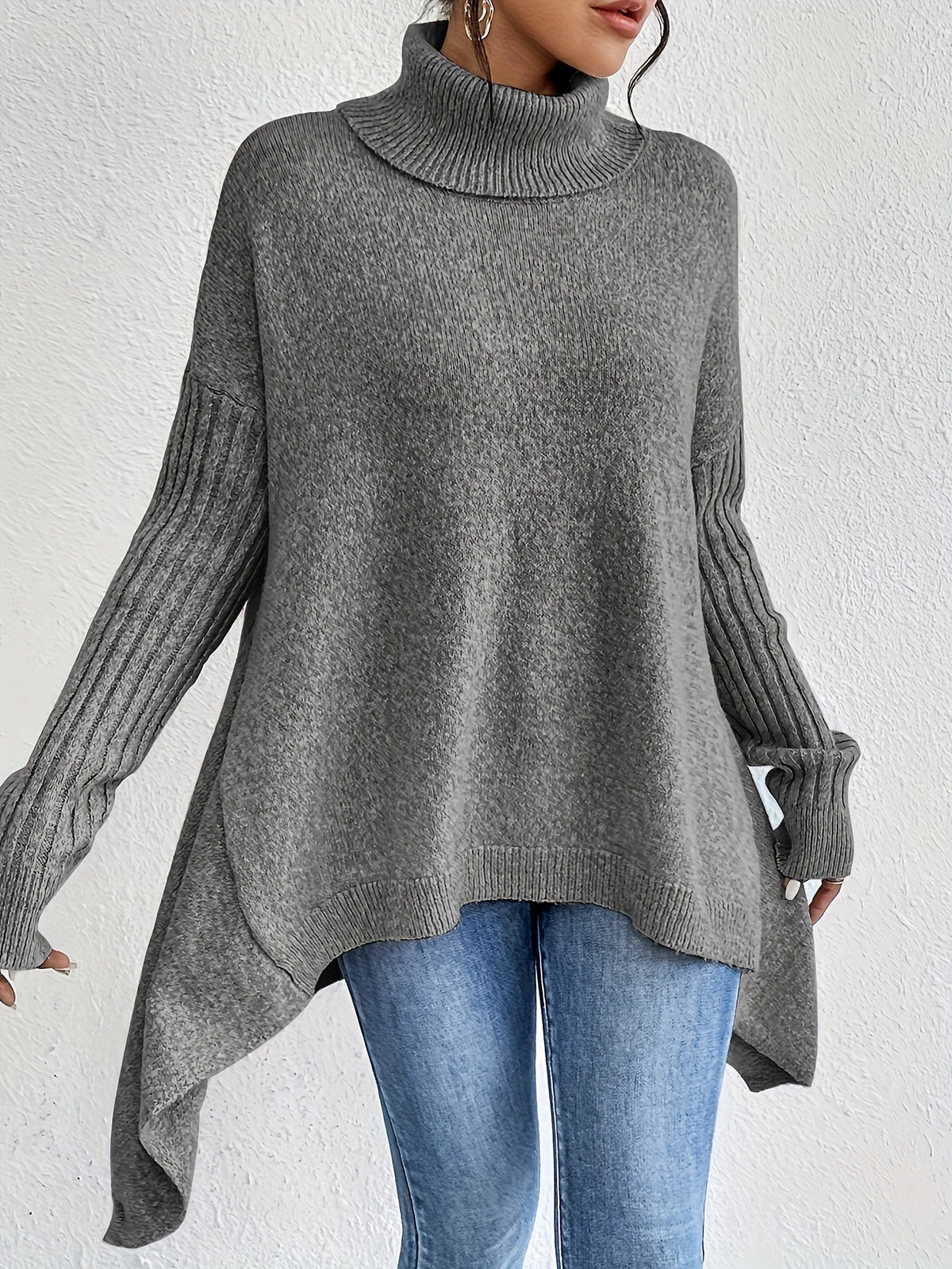 Noelle | Cozy High-Neck Sweater Image