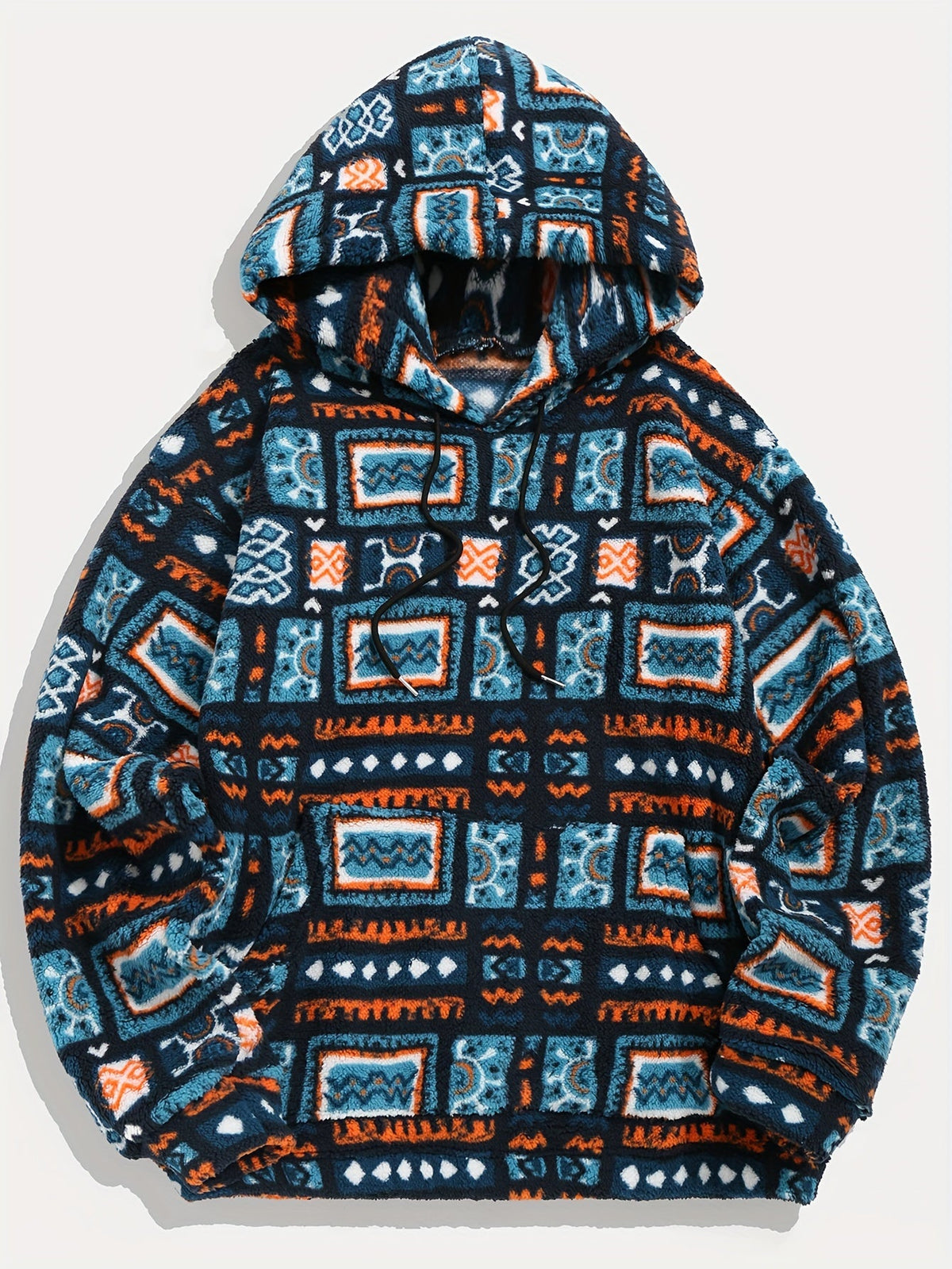 Ashton | Patterned Hooded Sweatshirt Image