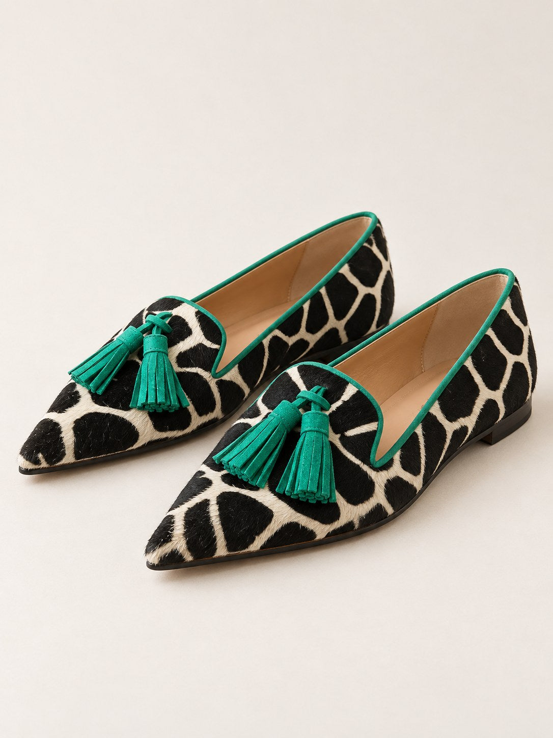 Dakota | Stylish Fringes Pointed Loafer Image