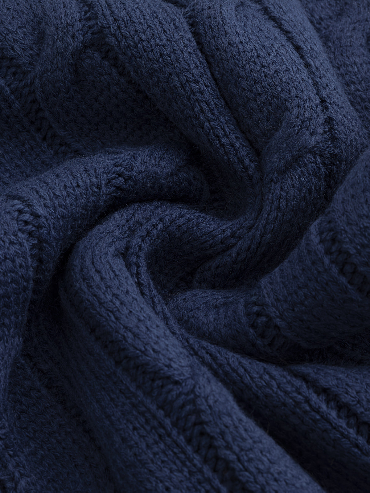 Walter | Shawl Collar Cable Knit Cardigan Image