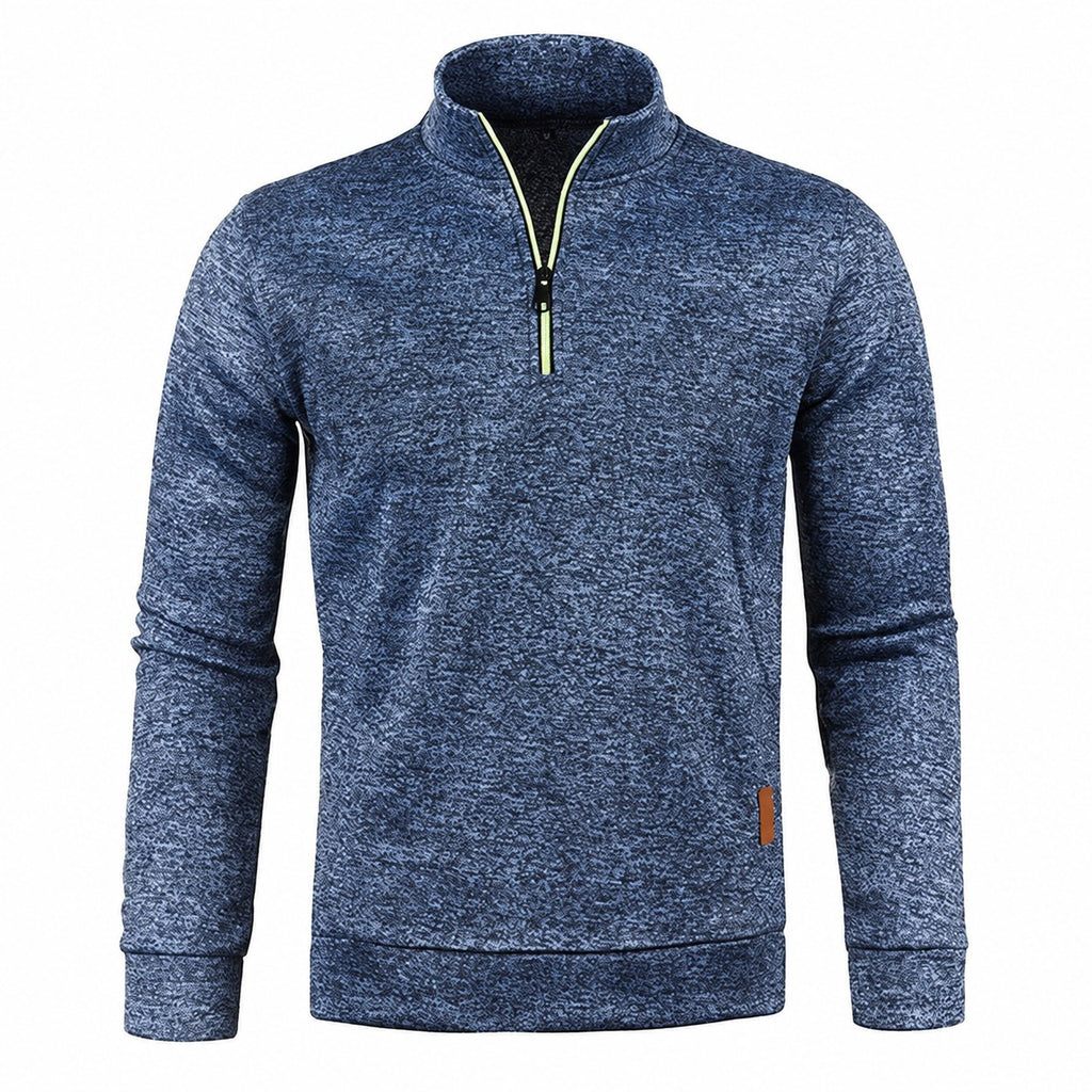 Dean | Quarter-Zip Long-Sleeve Polo